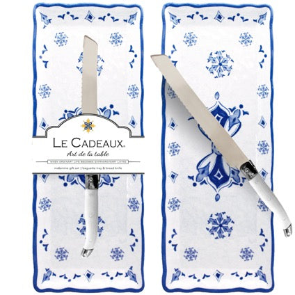 le_cadeaux_Moroccan_Blue_Baguette_tray_gift_set_GS-BT-MRCB