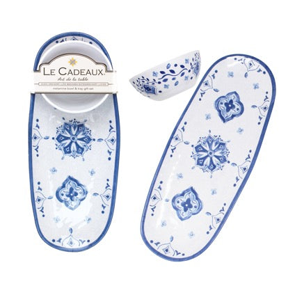 Le-Cadeaux-Moroccan-Blue-Bowl-and-Tray-Gift-Set-304MRC