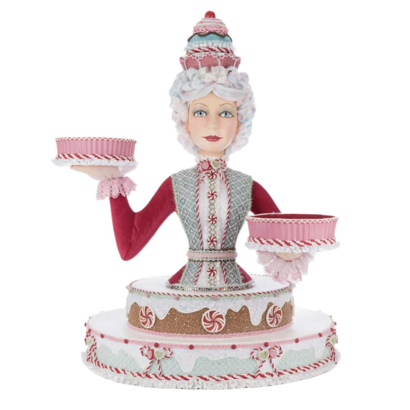 front+view+of+left+side+view+Katherines+Collection+honey+Cake+Cupcake+Server+Sweet+Delights+Christmas+Decor+sku:+28-528736+gtin:+8101870708153