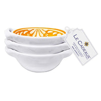 Paloma Orange mini bowls for food prep salt spices and snacks