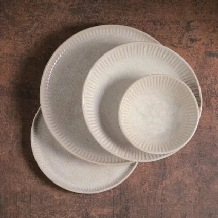 Linhas Bio Latte 10.8" Dinner Plate Set - Thumbnail 4