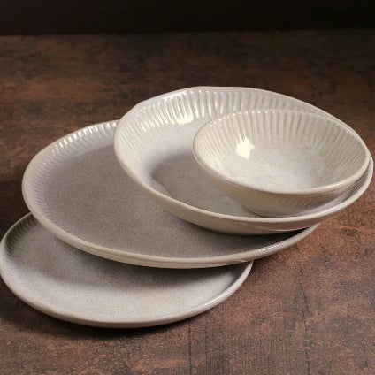 Linhas Bio Latte 10.8" Dinner Plate Set - Thumbnail 2