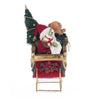 Handcrafted Santa Sleigh with Toys – Katherine’s Collection Holiday Decor