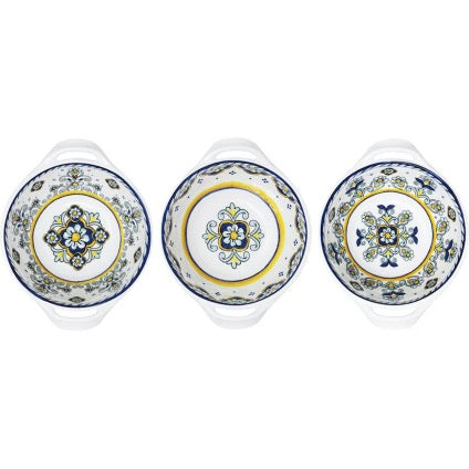 810056672393-096SOR-Le-Cadeaux-Sorrento-Mini-Two-Handled-Bowls