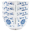 Le Cadeaux Moroccan Blue Dessert Bowls 