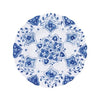 Le Cadeaux Moroccan Blue Salad Plate