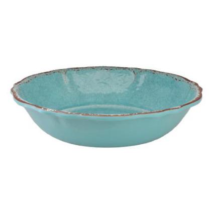 Le Cadeaux Antiqua Turquoise Small Salad Bowl 