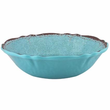 Antiqua Turquoise Cereal Bowls Set 243ATQT