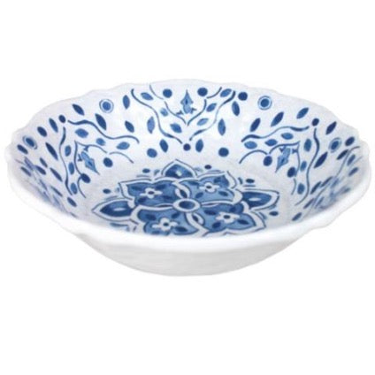 Campania Blue Cereal Bowls Set Item 242CAMB