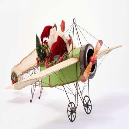 28-028735-Baker Rowe ~ Products ~ Santa In Plane 28-028735 ~ Shopify