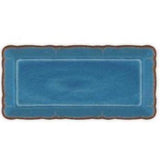 Le Cadeaux Antiqua Blue Biscuit Tray 