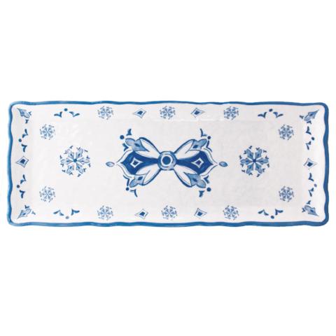 Le Cadeaux Moroccan Blue Baguette Tray - Thumbnail 2