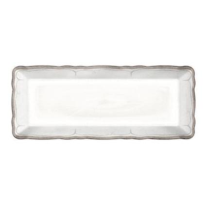 Rustica Antique White Baguette Tray