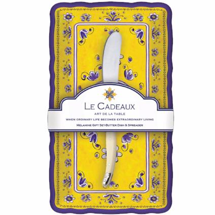 Benidorm Butter Dish Gift Set