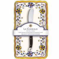 le-cadeaux-810266029062-GS-BD-CAPR-Capri-Butter-Spreader-Dish-Set