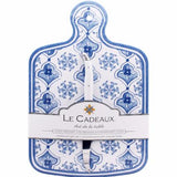 810266030365-Le-Cadeaux-GS-CB-MRCB-Moroccan-Blue-Cheeseboard-cheese-board-with-cutter-Gift-Set