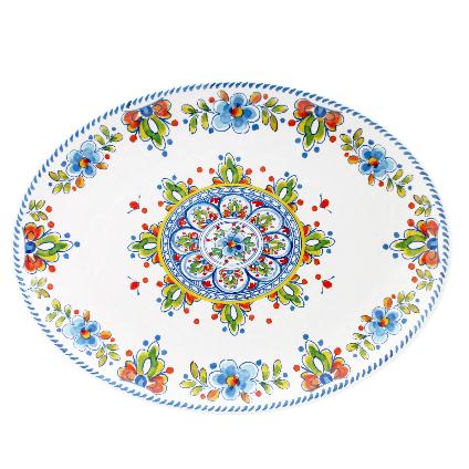 le-cadeaux-810266033267-286MADW-Madrid-White-Oval-Platter