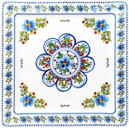 810266034691-le-cadeaux-202MADW-Madrid-White-Square-plate-Platter