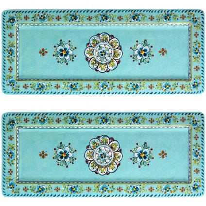 810266034929-201MADT-le-cadeaux-Madrid-turqoise-rectangle-serving-platter-set