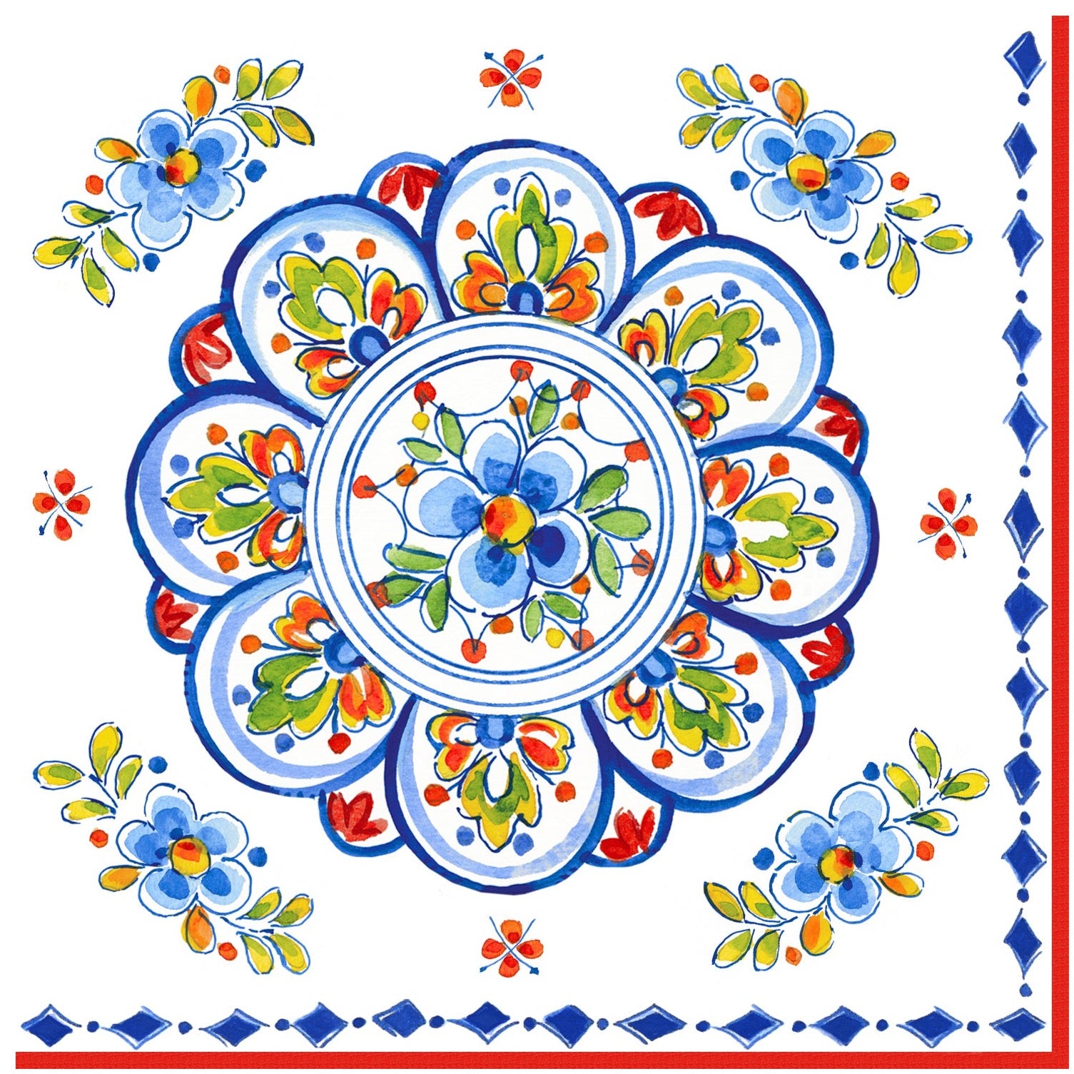 Madrid White Placemats & Napkins - Thumbnail 4