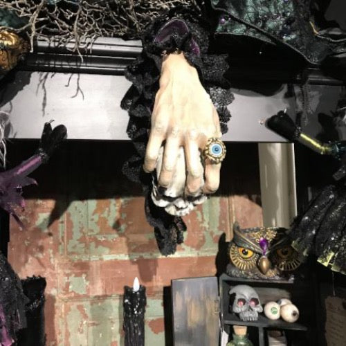 Katherine's Collection Halloween Hand Door Knocker