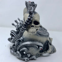 Spooky Rotary Style Skull Phone Tabletop Decor 28-828200