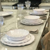 Le Cadeaux Antiqua White Dinnerware 