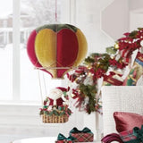 Santa in Hot Air Balloon 28-028736