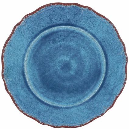 Le-Cadeaux-Antiqua-Blue-Salad-Plate-219atqb