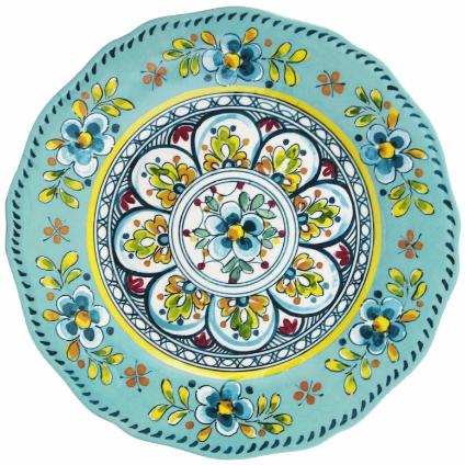 229MADT-madrid-turquoise-salad-plates-le-cadeaux