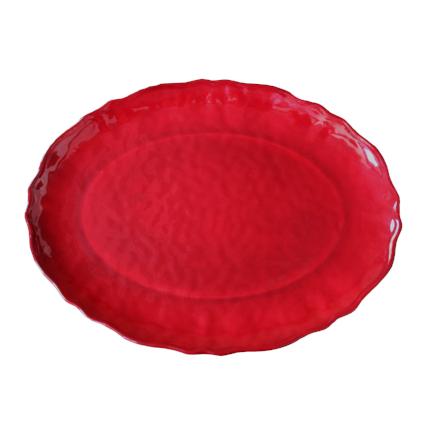Le-Cadeaux-Garnet-Red-Platter-Tray-Oval