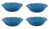 Antiqua Blue Dinnerware Set