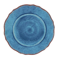 Antiqua Blue Dinnerware Set