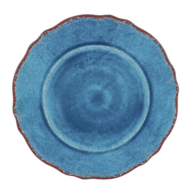 Antiqua Blue Dinnerware Set