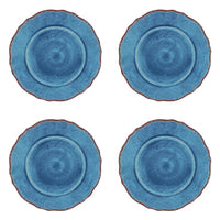 Antiqua Blue Dinnerware Set