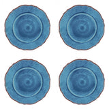Antiqua Blue Dinnerware Set