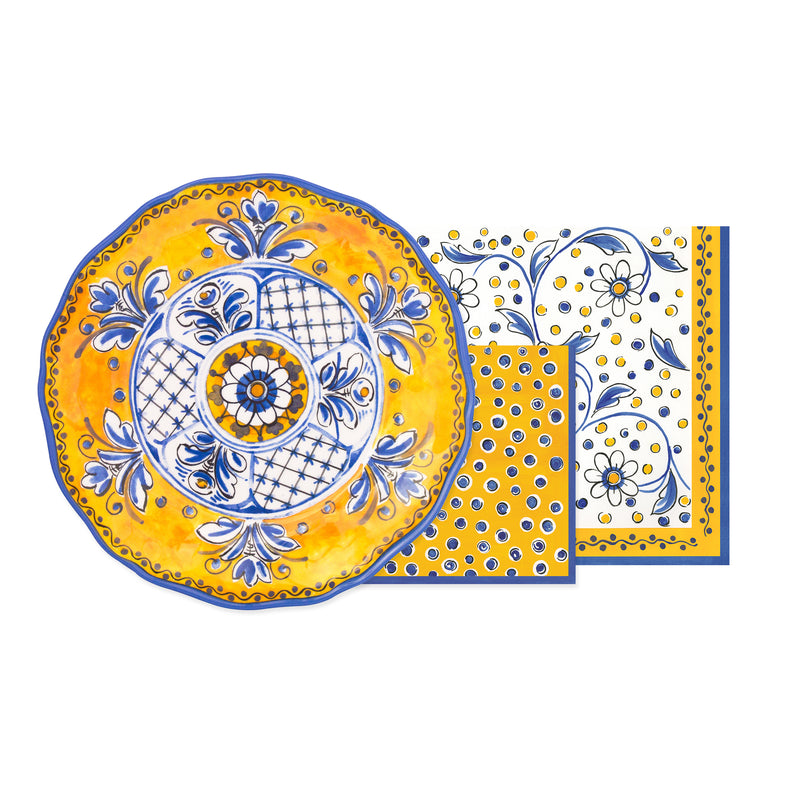 Le-Cadeaux-Benidorm-Dinner-Plates-Cocktail-Napkins-Dinner-Plates