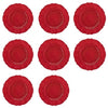 Le-Cadeaux-Garnet-Red-Salad-Accent-Plates