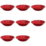 Le-Cadeaux-Garnet-Red-Cereal-Bowls-Set