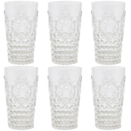 le-cadeaux-cc-520c-clear-jewel-iced-tea-water-tumblers-acrylic