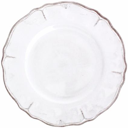 Le Cadeaux Rustica Antique White Dinner Plates - Thumbnail 4