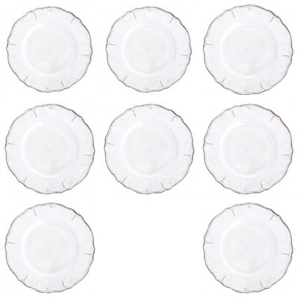 Le-Cadeaux-Rustica-Antique-White-Salad-Plates-Set