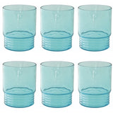 Le-Cadeaux-santorini-cc-911t-Turquoise-water-tumblers-Glasses