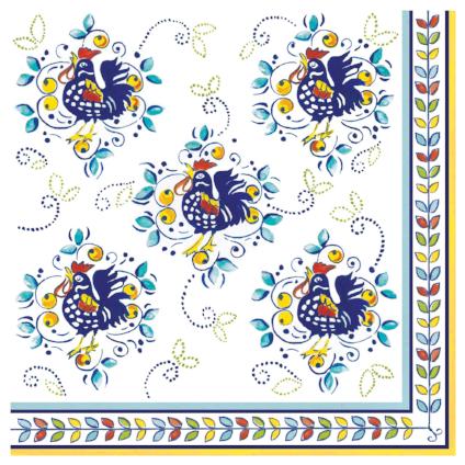 Moroccan Blue Charger Placemats, Place Cards, Napkins & Coasters