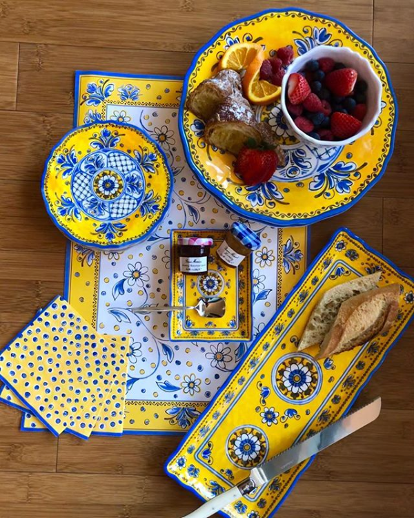 Le Cadeaux Benidorm Dinner Plates Set - Thumbnail 3