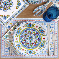 Madrid White Placemats & Napkins