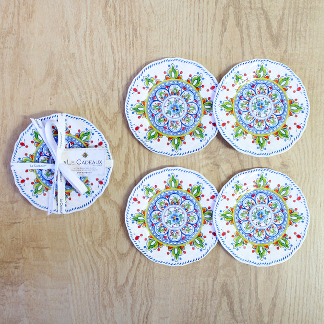 Madrid White Appetizer Plates 097MADW