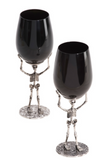 Skeleton Wine Glasses