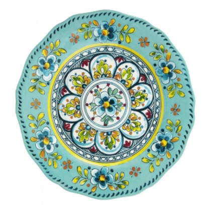 Madrid Turquoise Dinnerware Set