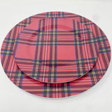 Tartan Plaid Plates